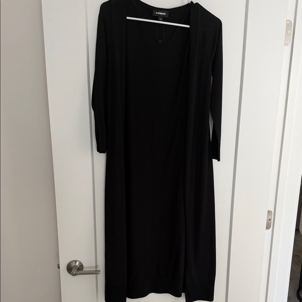 Express Black Long Sleeve cardigan